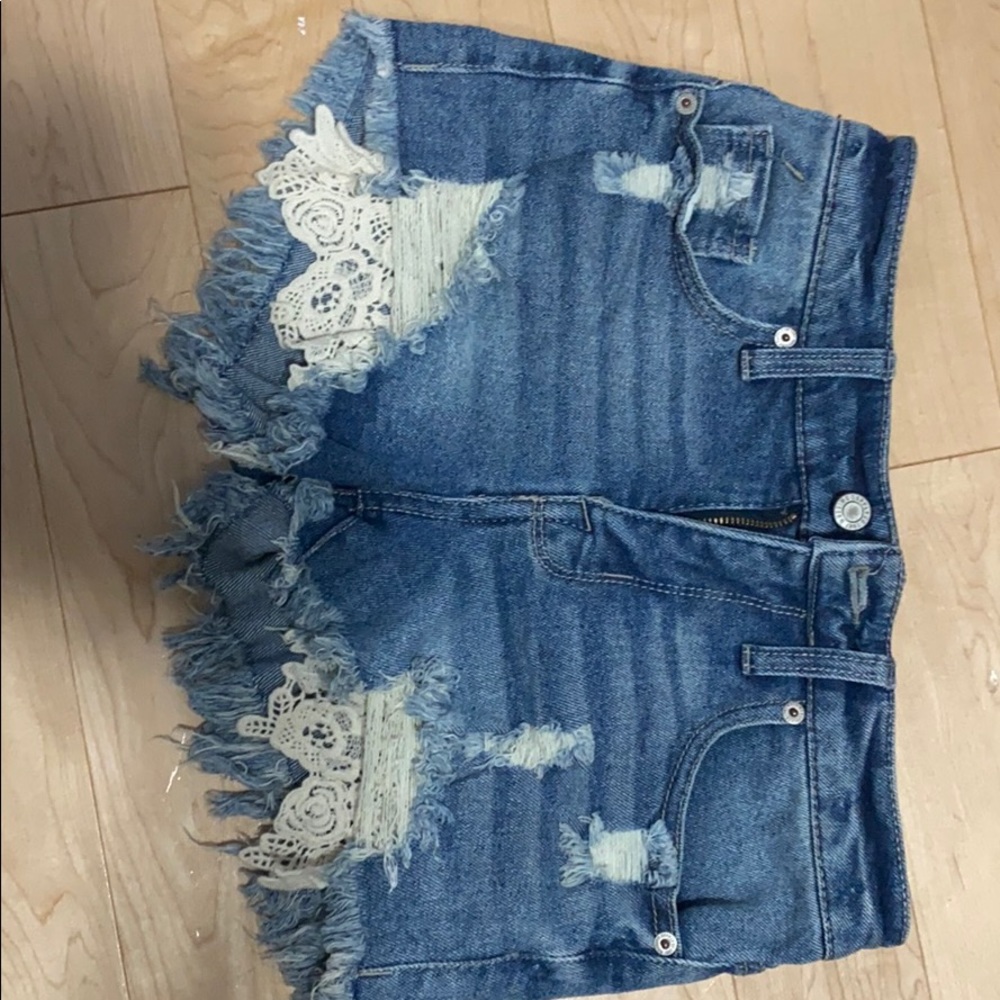 jean shorts